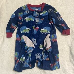 Baby boy footed pajamas